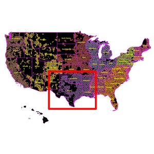 West South Central (AR, LA, OK, TX) - RDOF Location Analyzer